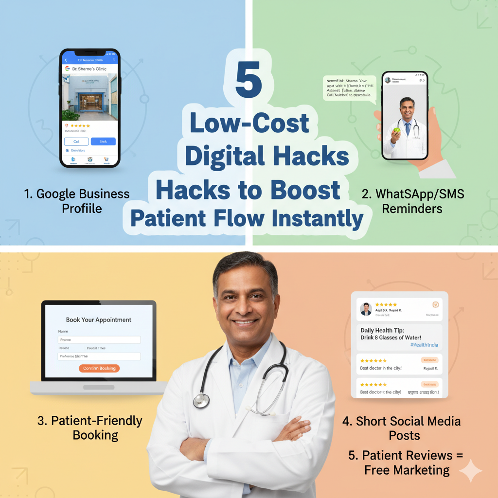 Digital marketing hacks for doctors