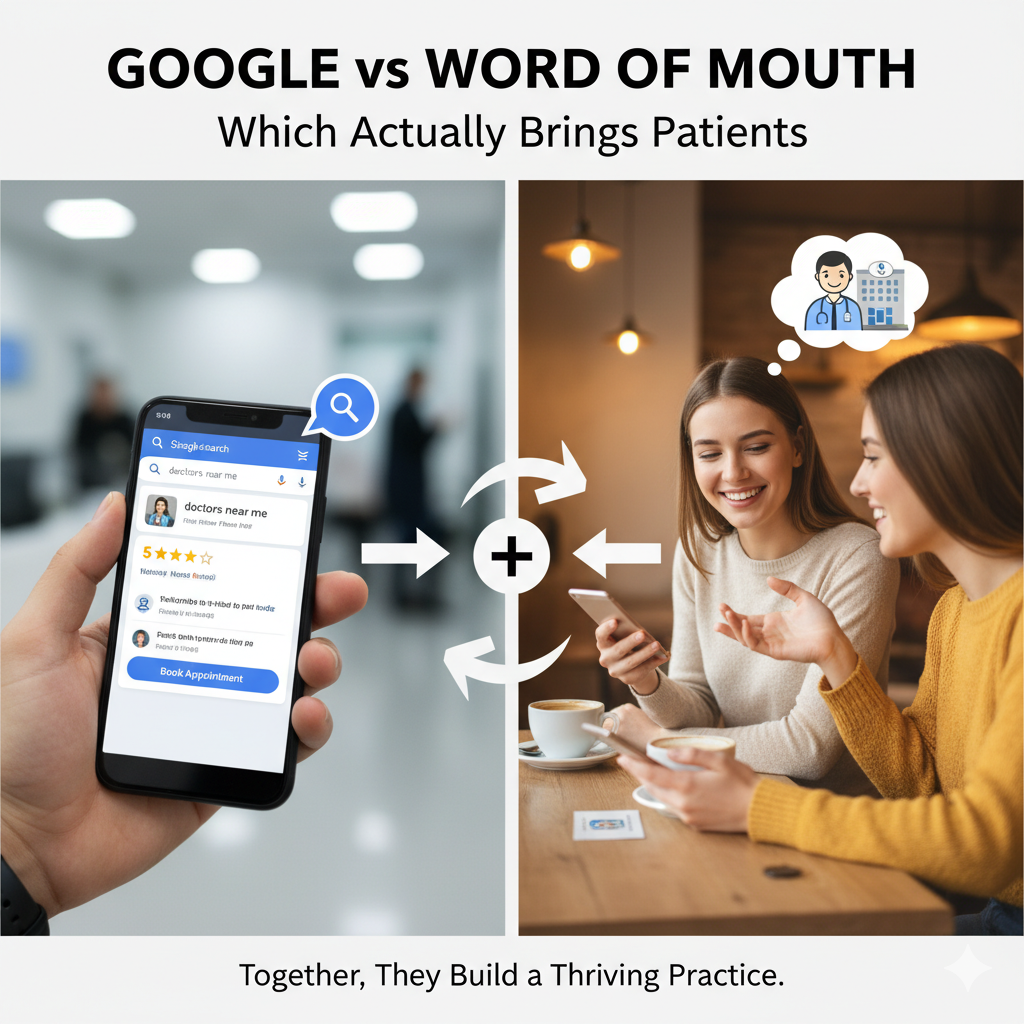 Google vs Word of Mouth