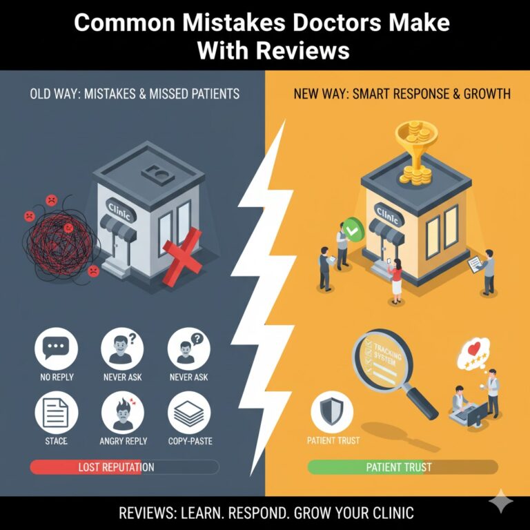 Common Mistakes Doctors Make With Reviews